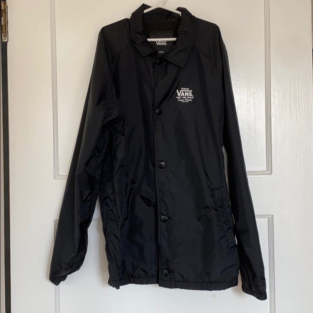 Boys Vans wind breaker jacket